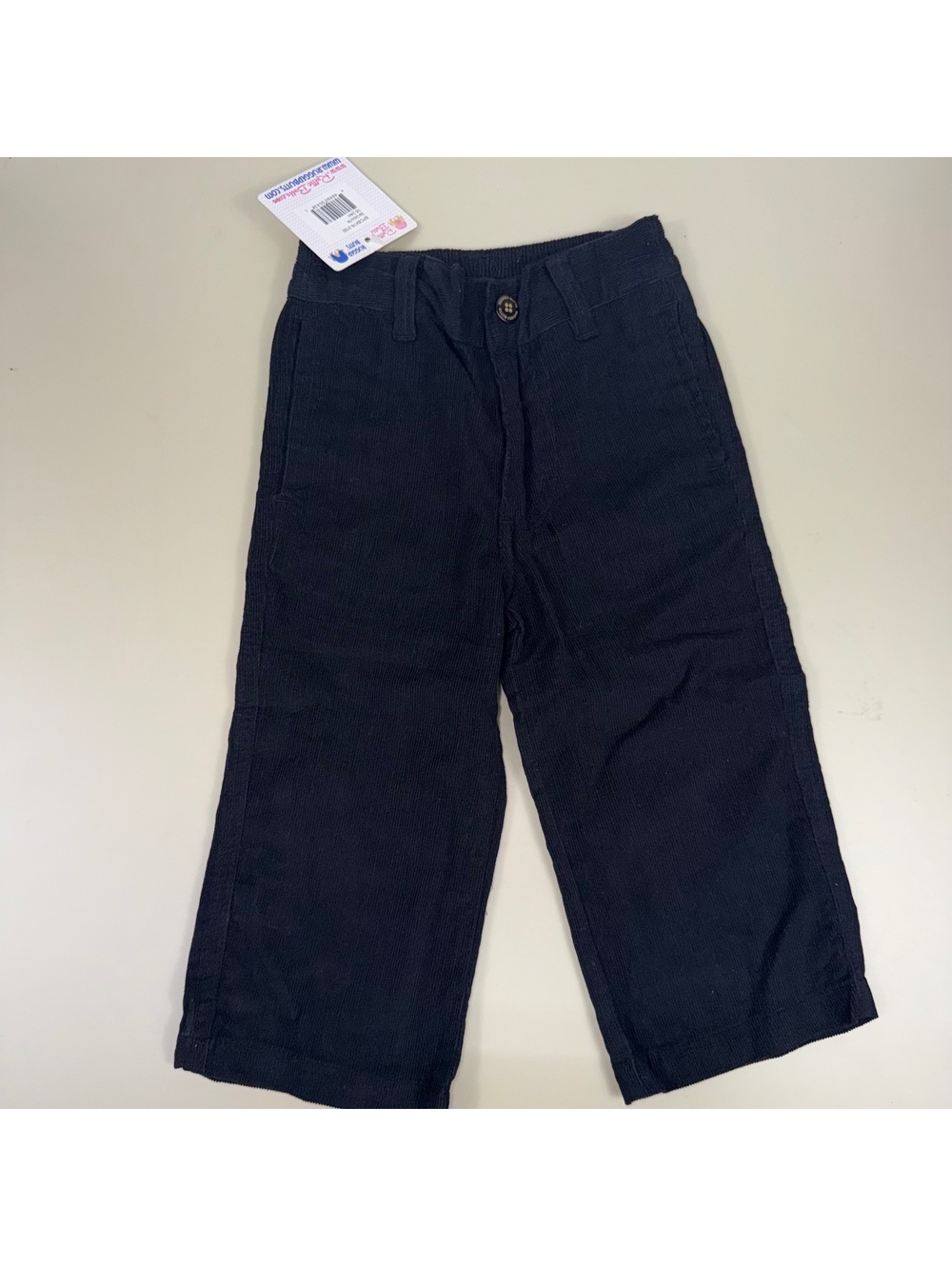 RuggedButts Black Corduroy Pants Baby Boys 18-24M NWT